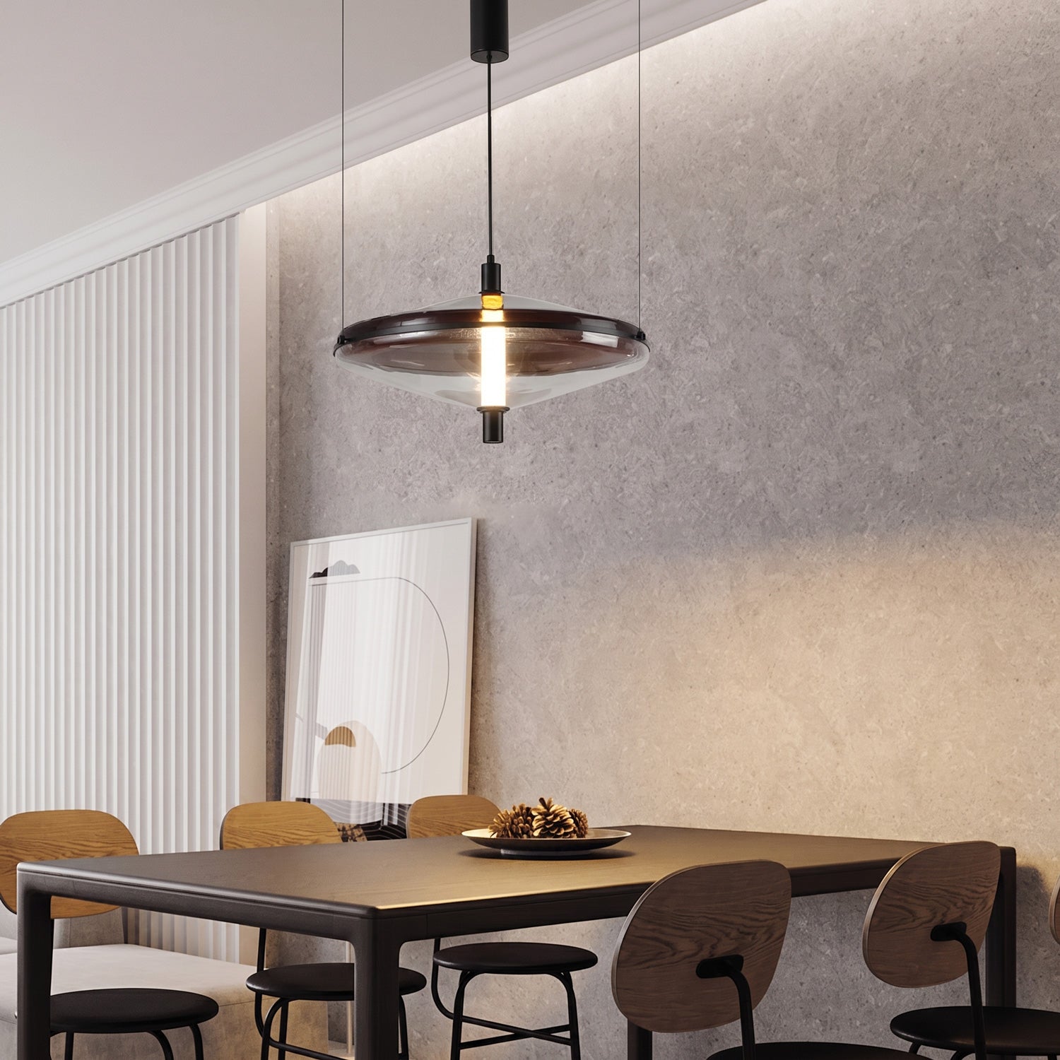Vesper Saucer Pendant Light
