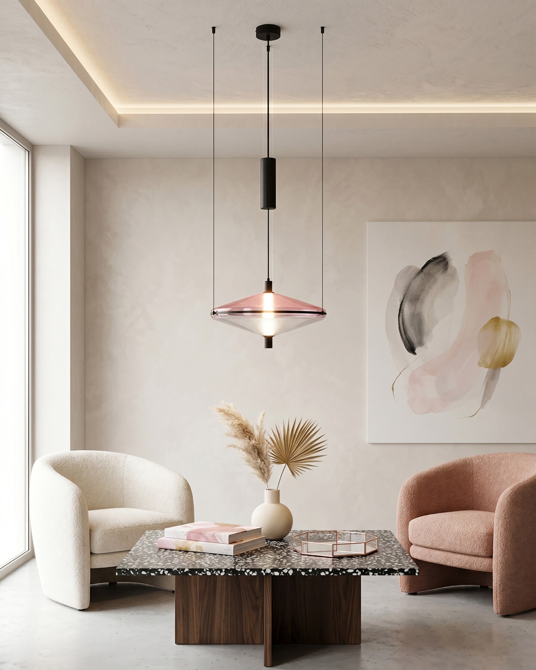 Vesper Saucer Pendant Light