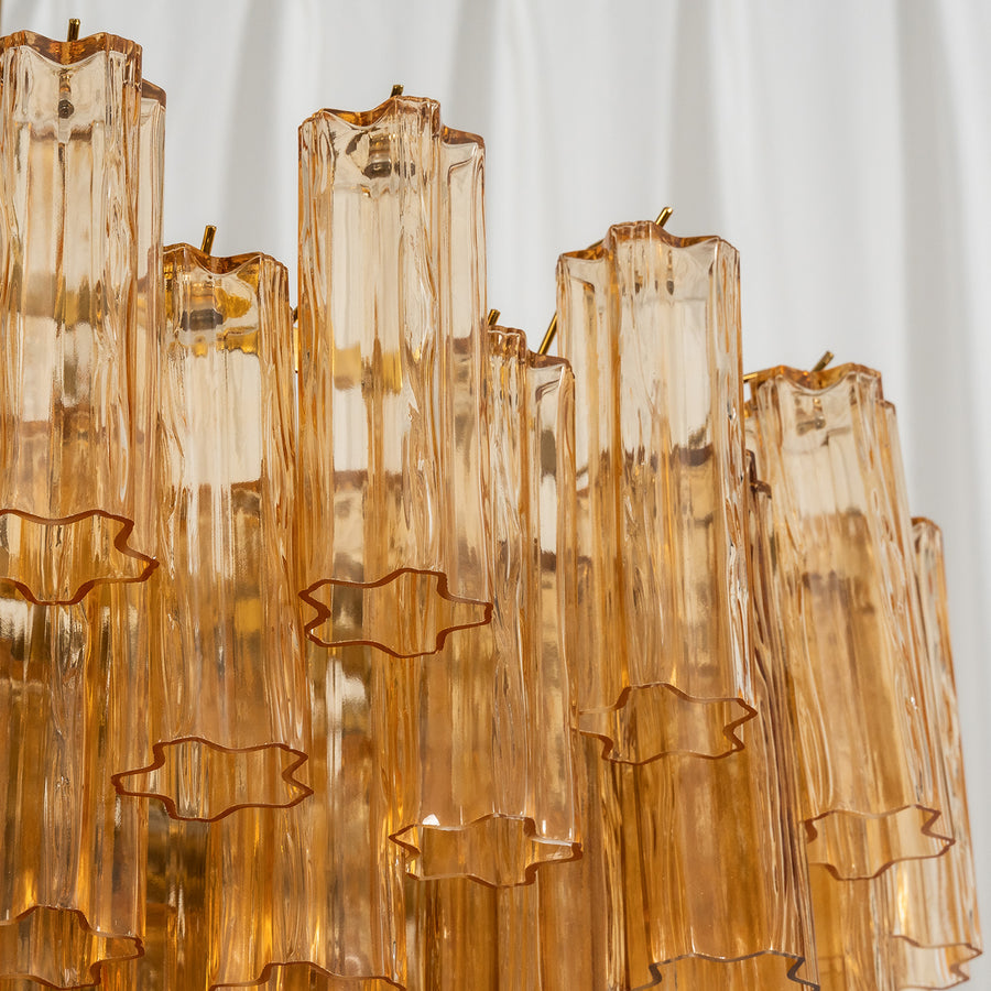 Vivienne tiered chandelier detail