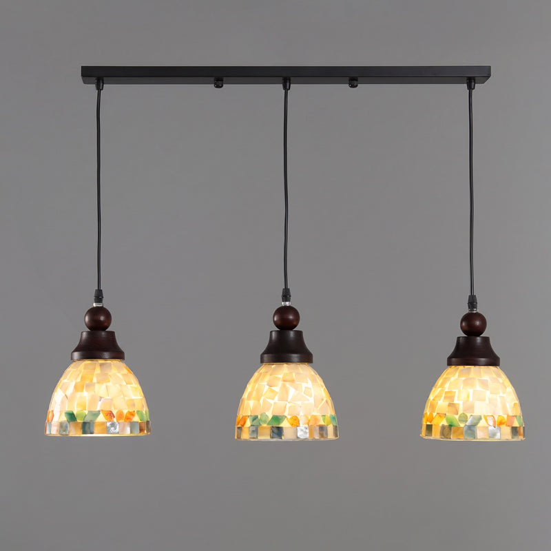 Wilbur Eclectic Glass Pendant Light