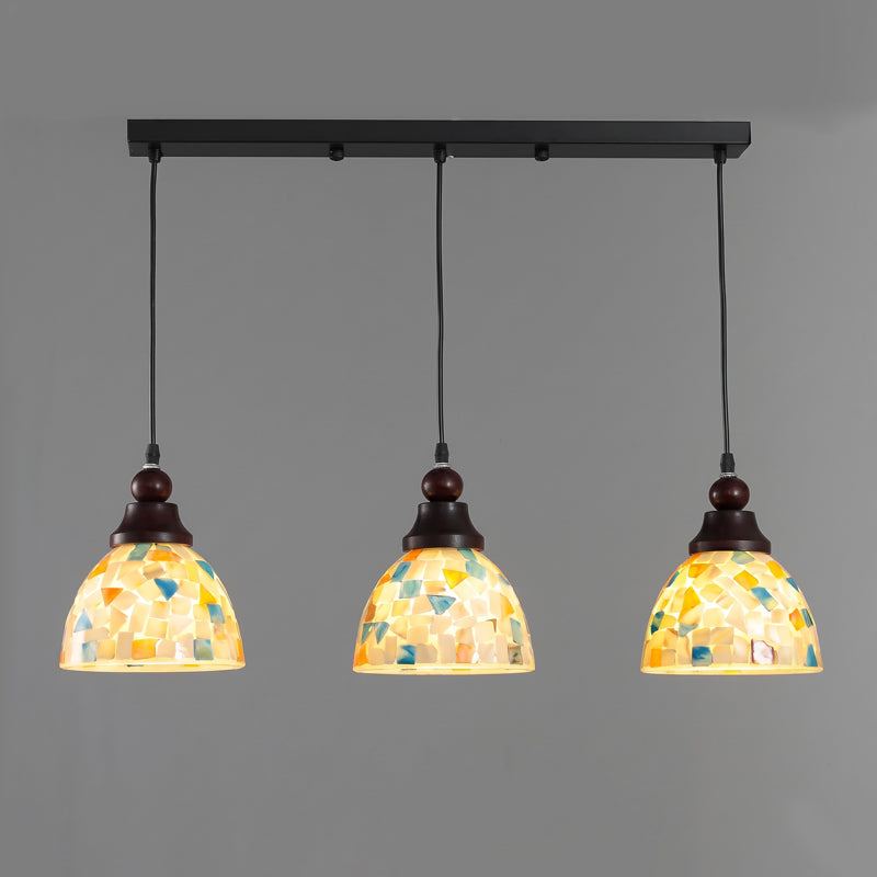 Wilbur Eclectic Glass Pendant Light