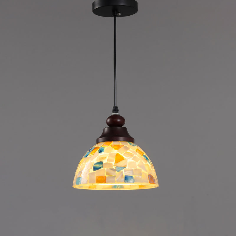 Wilbur Eclectic Glass Pendant Light