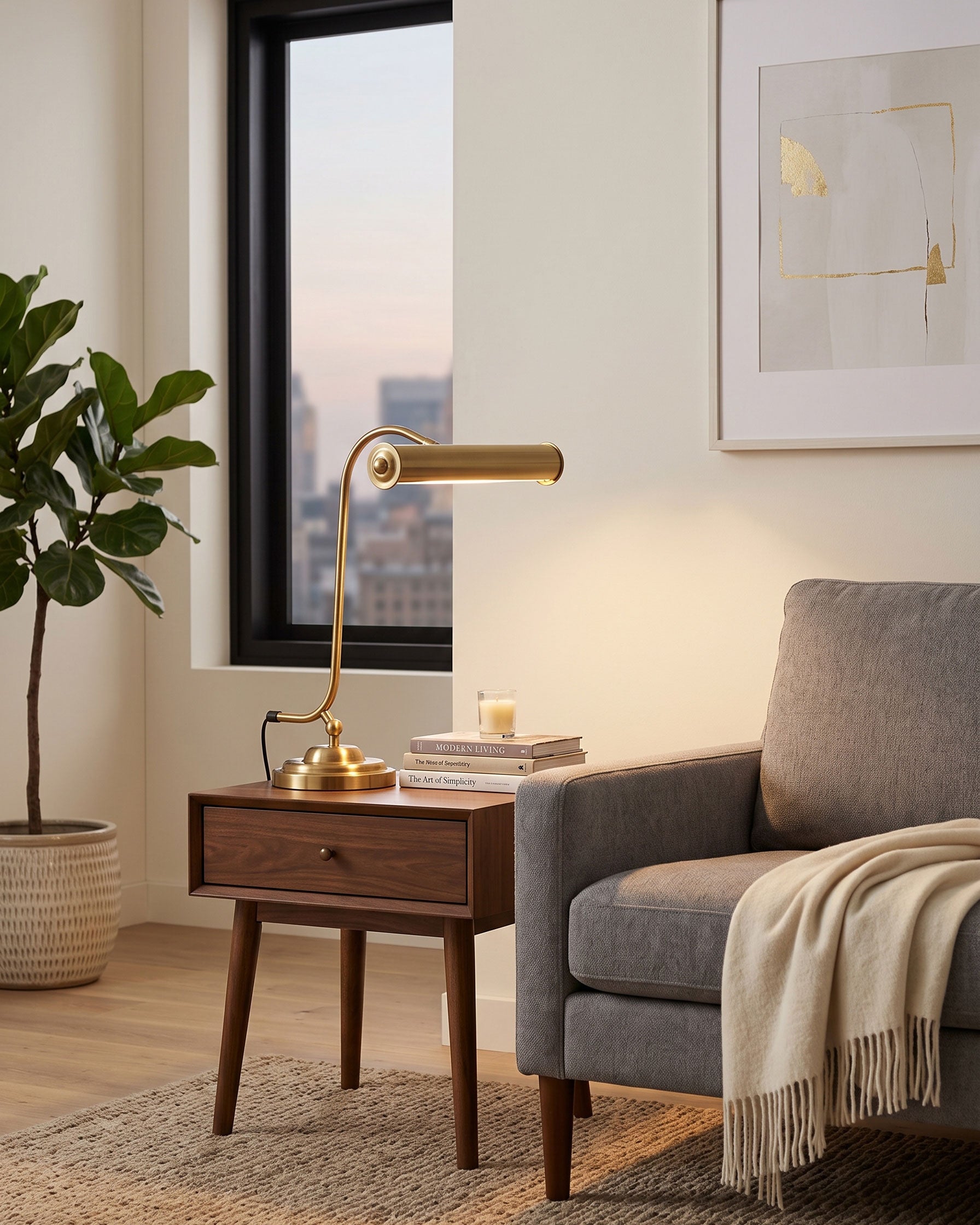 Willis Cylinder Table Lamp