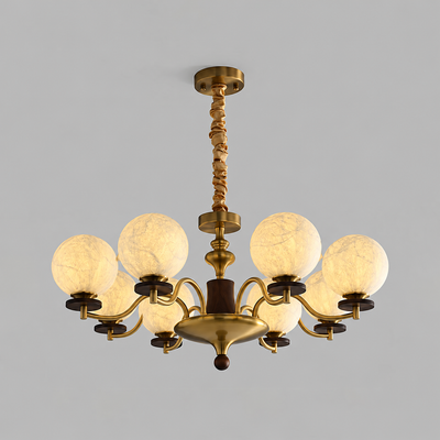 8 heads Dia 91cm x H 36cm / ∅ 35.8″ x H 14.2″
