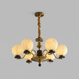6 heads Dia 71cm x H 36cm / ∅ 28″ x H 14.2″