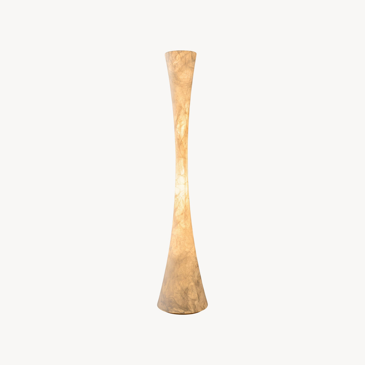 Zadie Mulberry Silk Floor Lamp