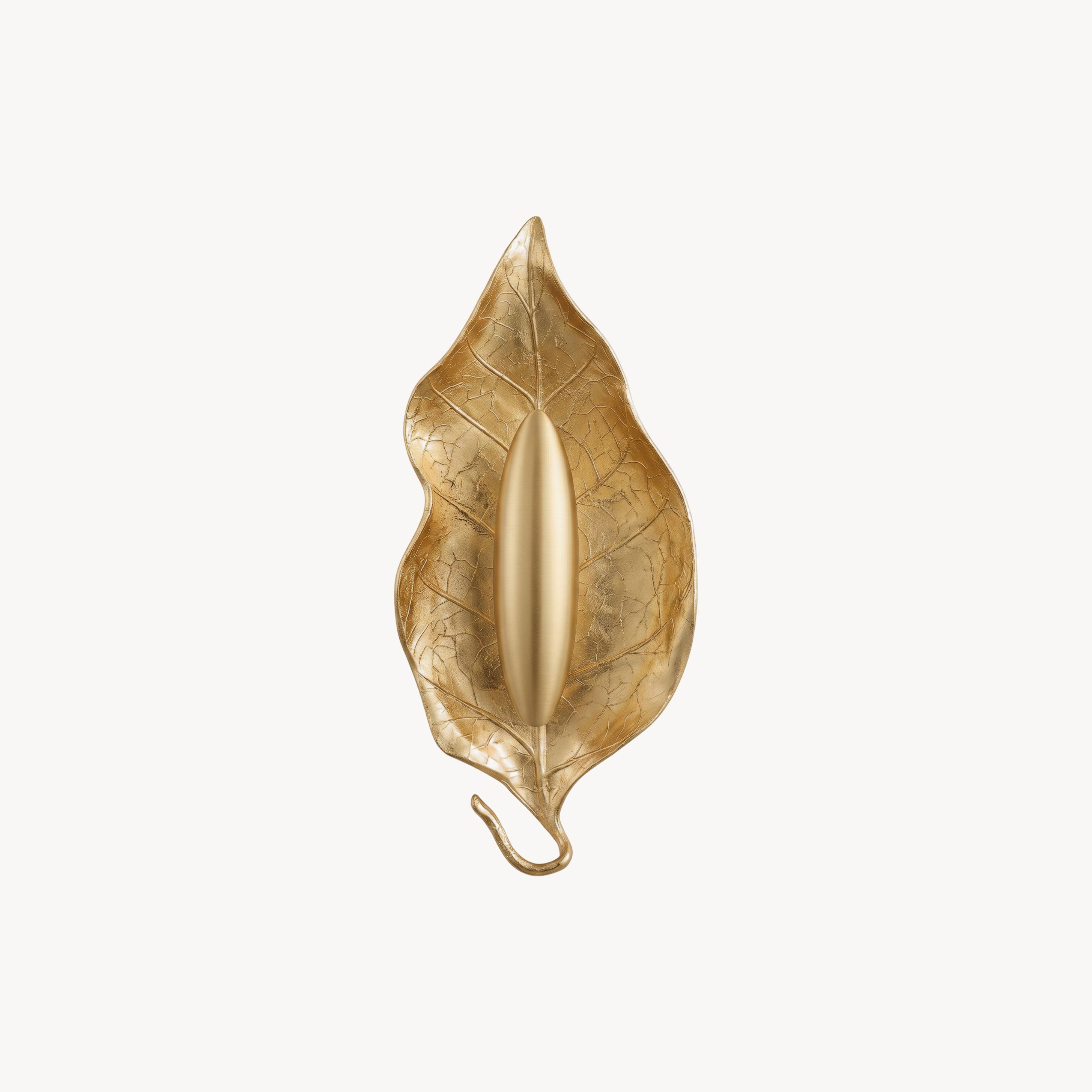Zephyr Golden Leaf Wall Sconce