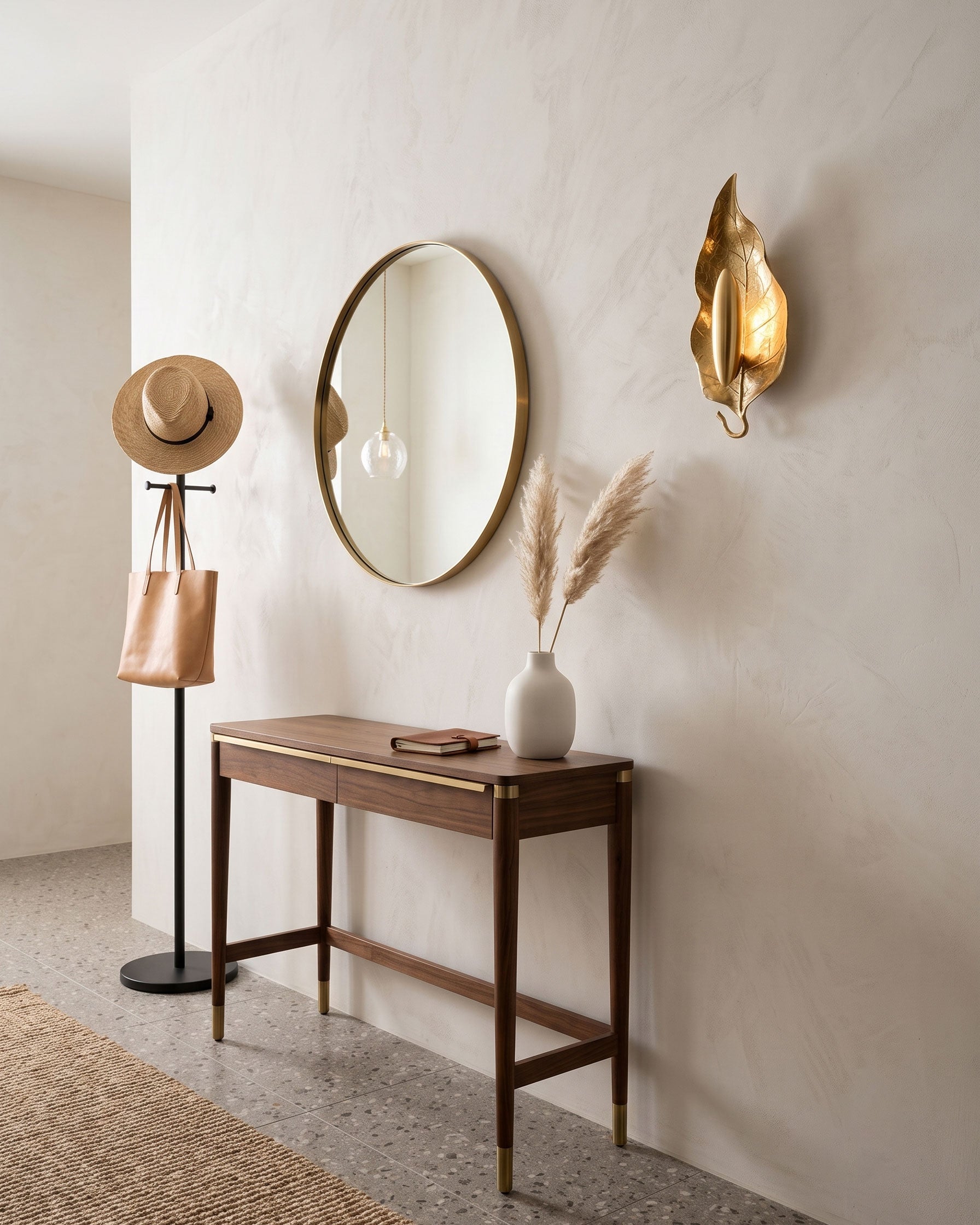 Rayonshine Zephyr Golden Leaf Wall Sconce — Detail View 5