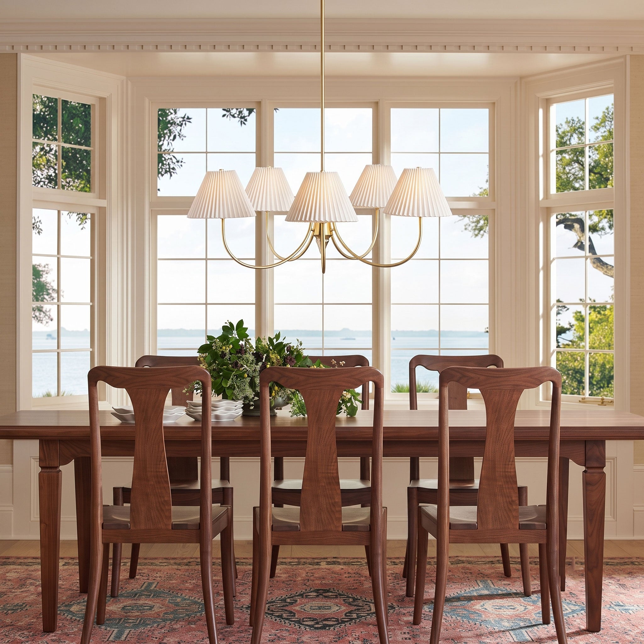 Zev Transitional Chandelier
