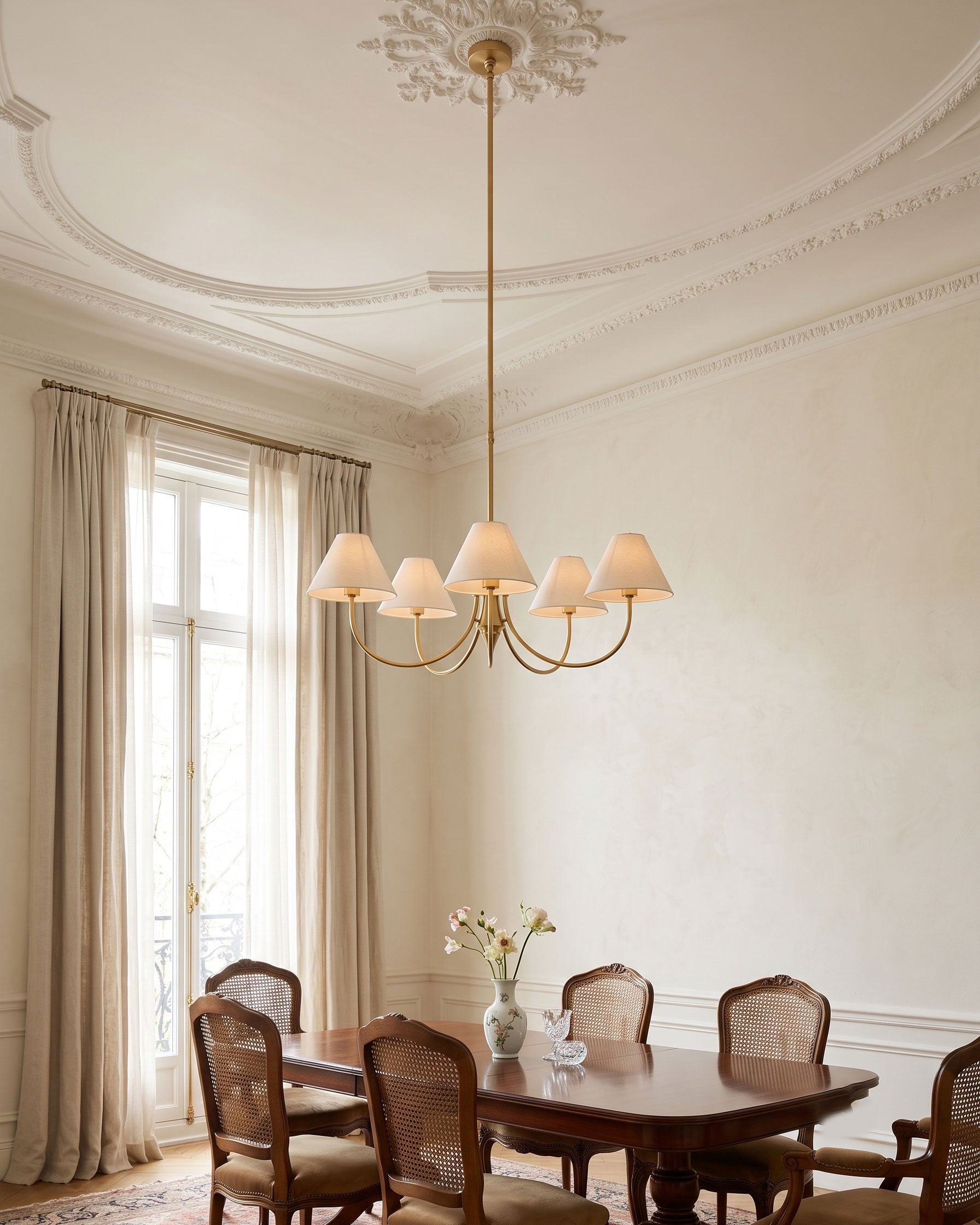 Zev Transitional Chandelier
