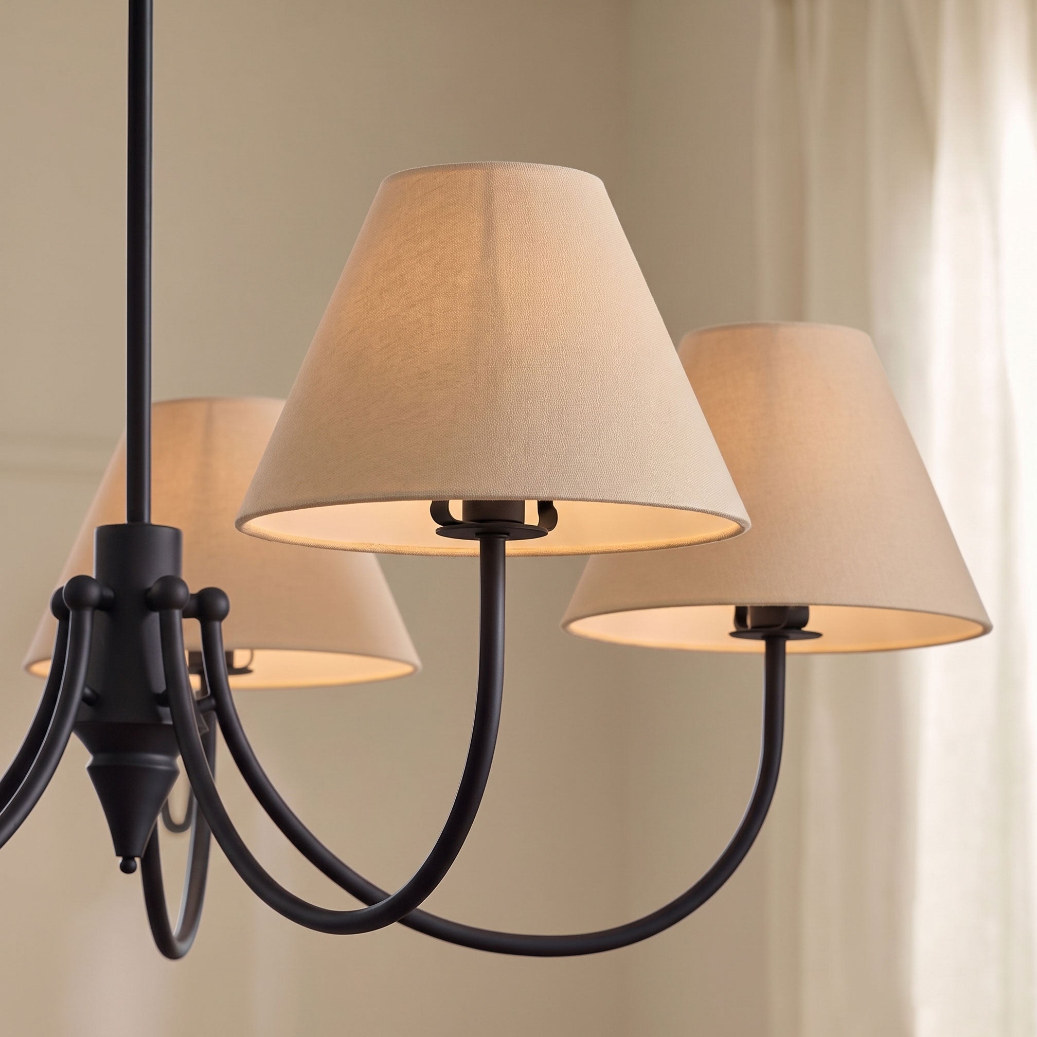 Zev Transitional Chandelier