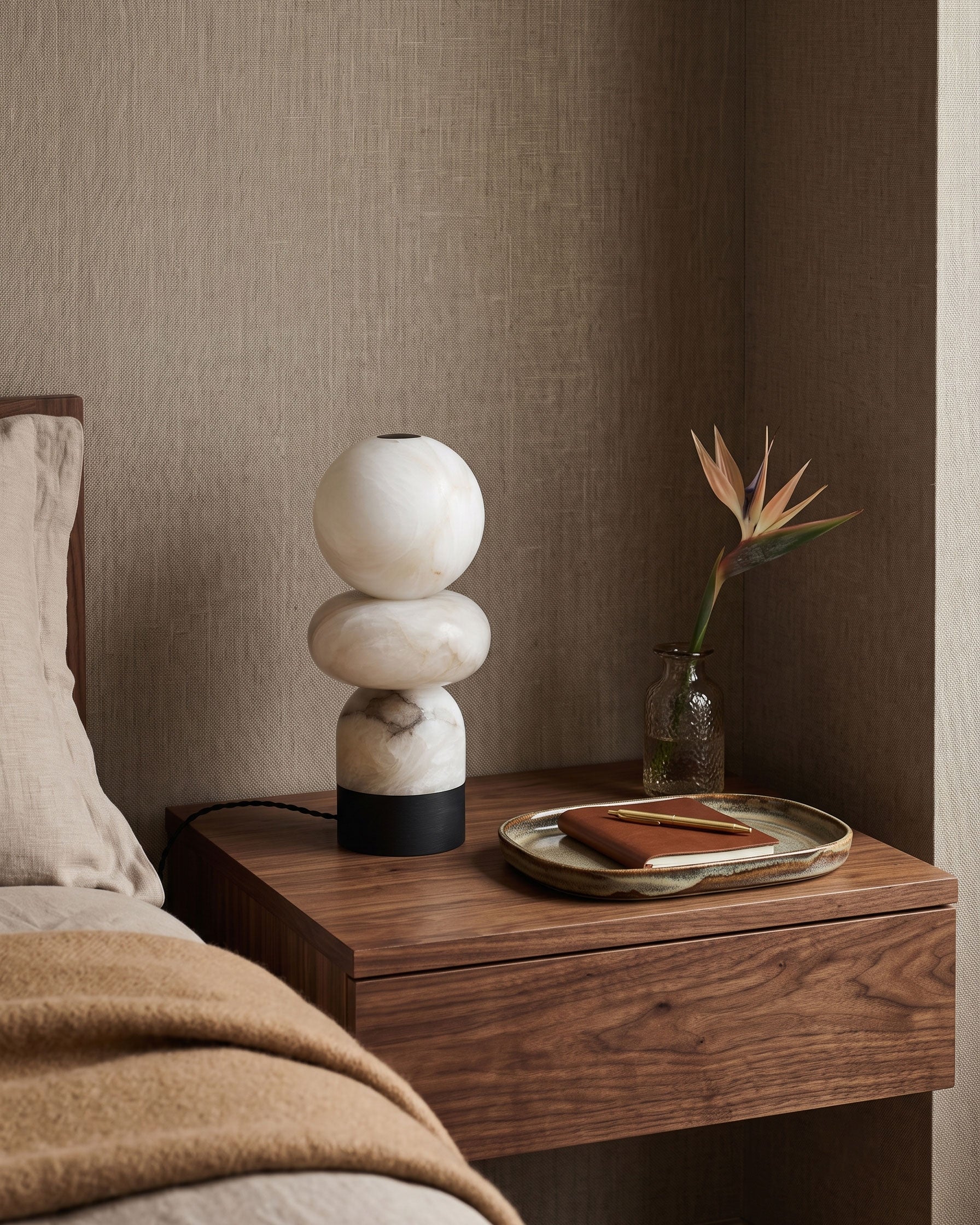 Zinnia Stacked Orb Accent Lamp