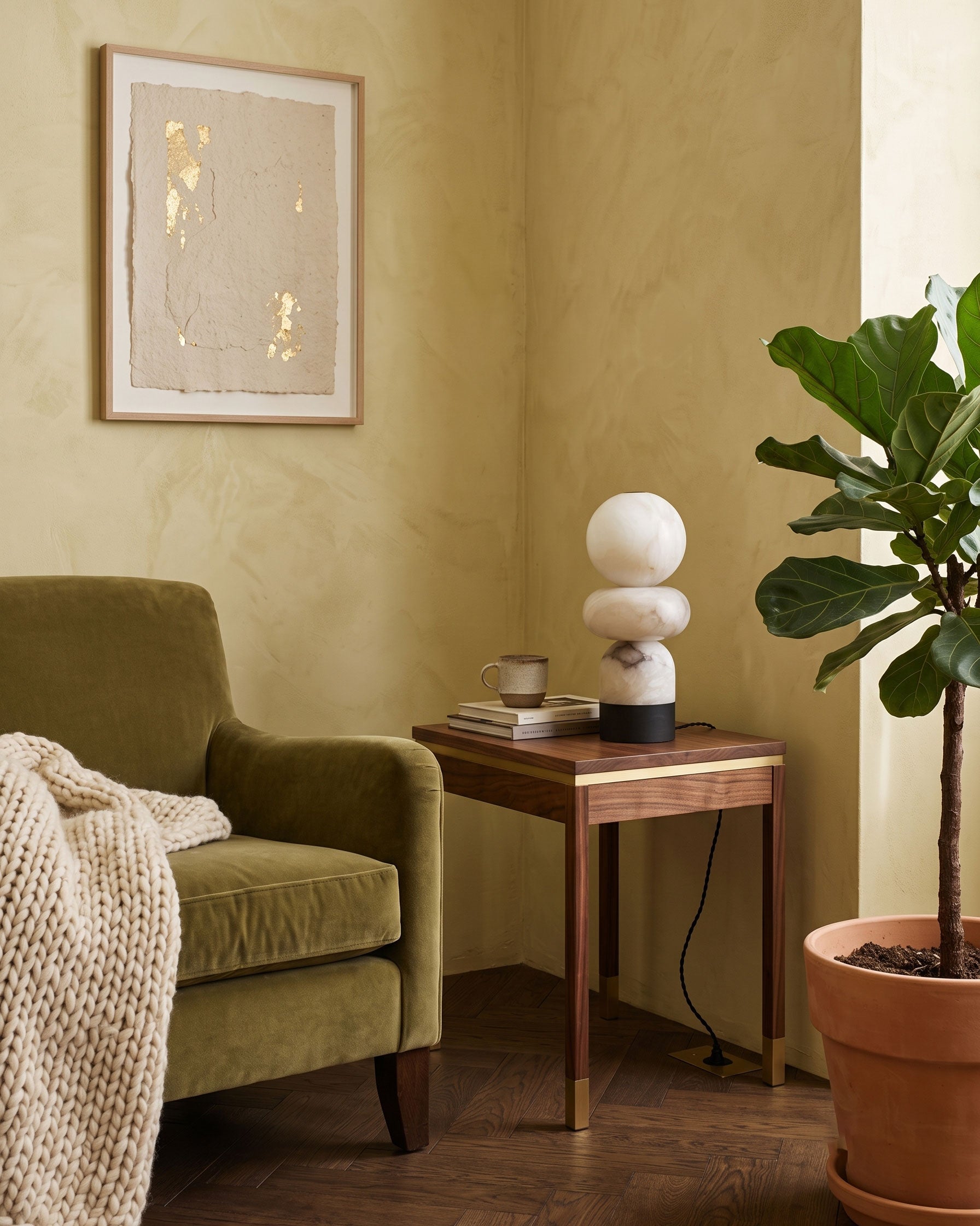 Zinnia Stacked Orb Accent Lamp