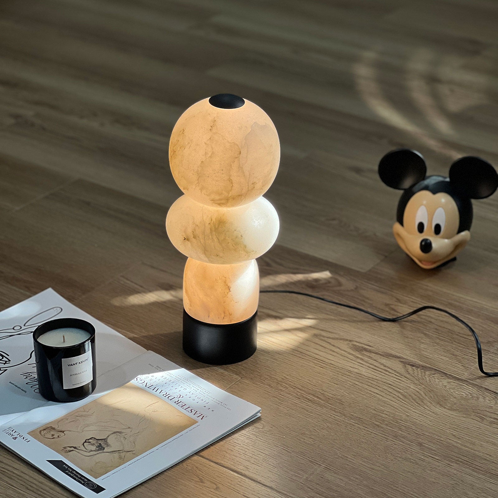 Zinnia Stacked Orb Accent Lamp