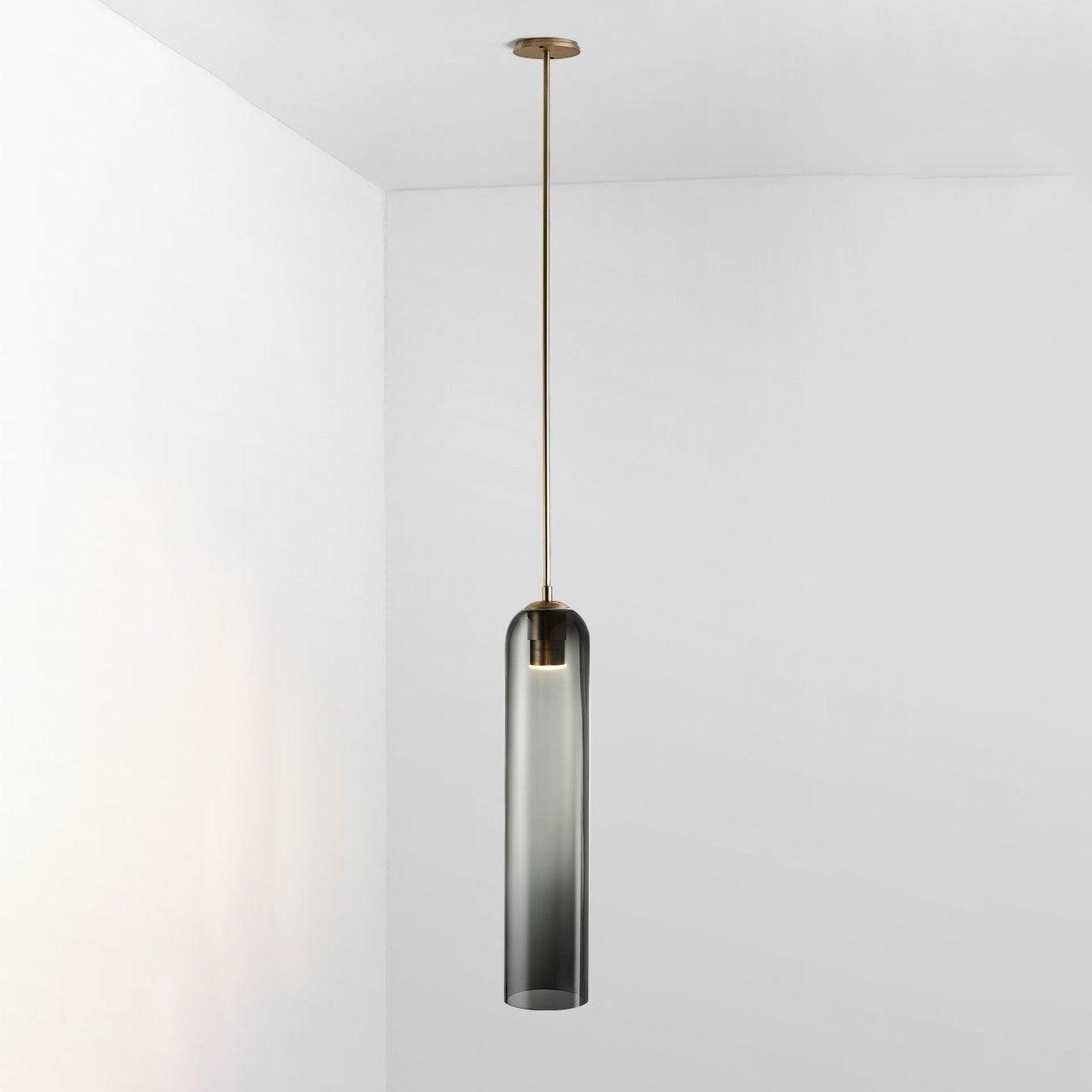 Glass wall sconce/pendant lamp