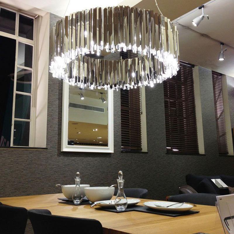 Facet chandelier collection 