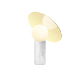 Gold & White Marble