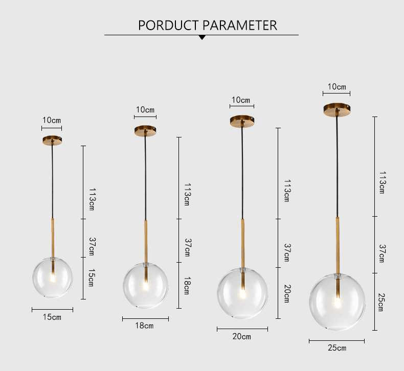 Bolle Sola Pendant light – detail 5