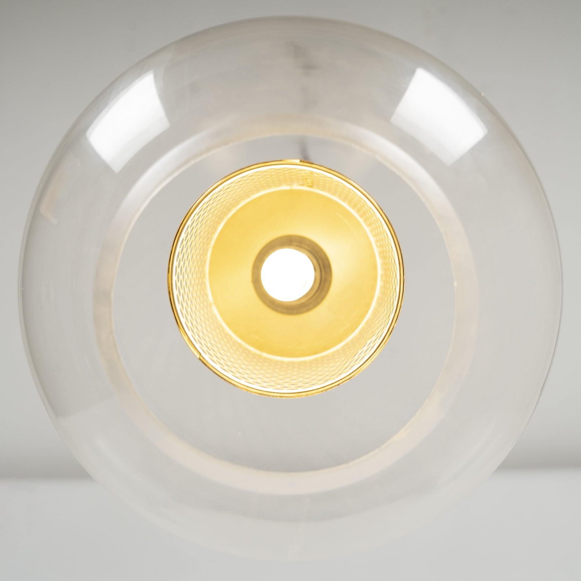 Lampe à suspension en verre Chiswick