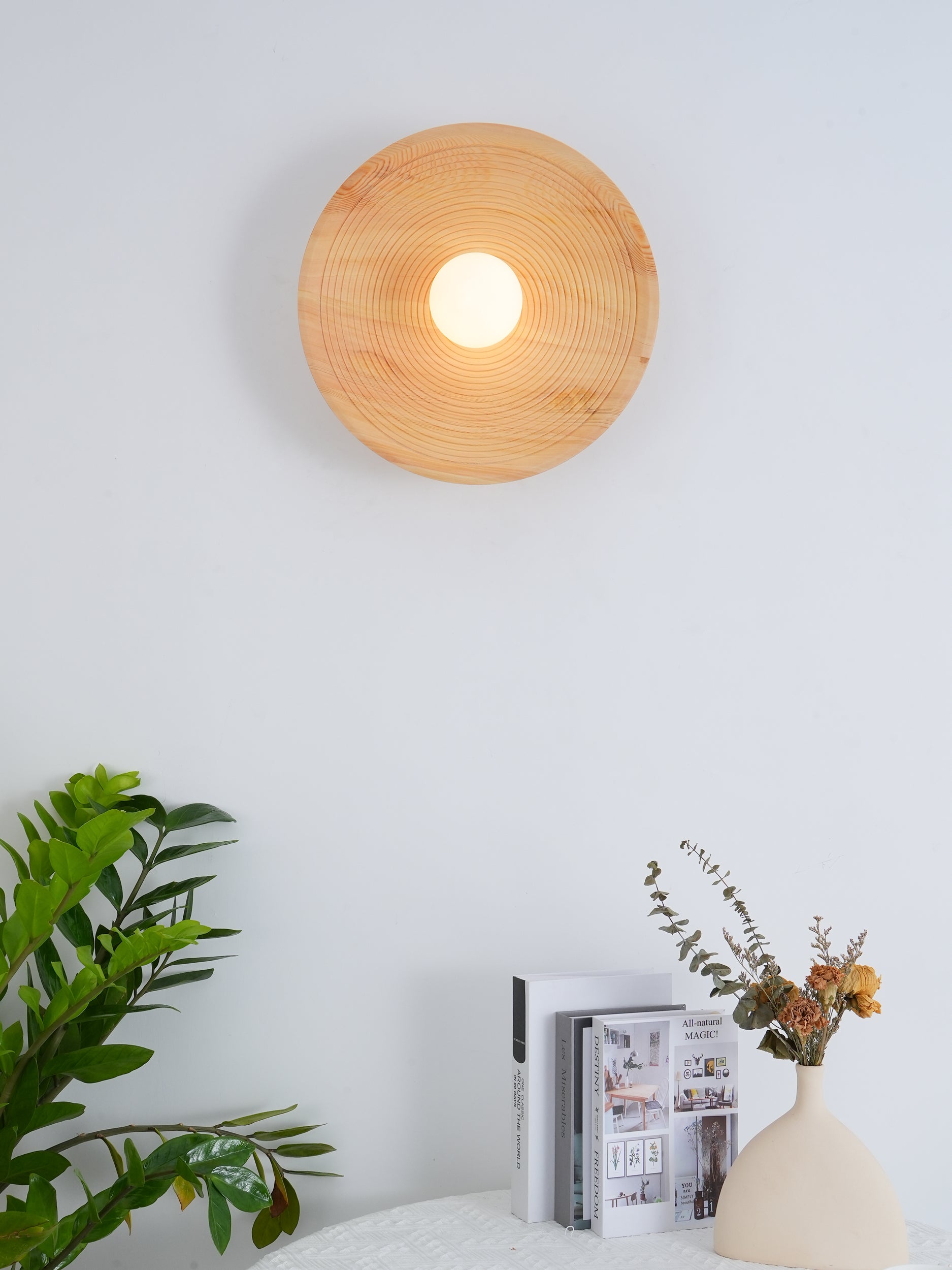 Annual Ring Wall Lamp
