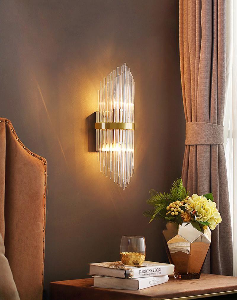 Acria Gold Wall Lamp – detail 3