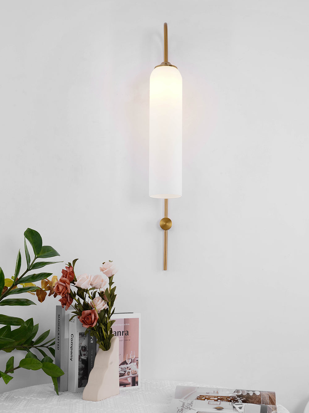 Glass Wall Sconce/Pendant Lamp