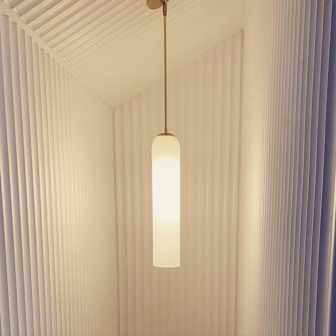 Long Tube Glass pendant lamp