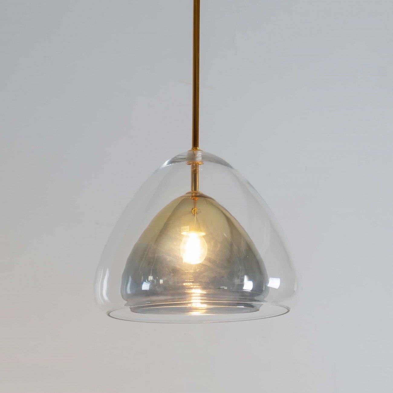 Futuristische Glass Pendant Light