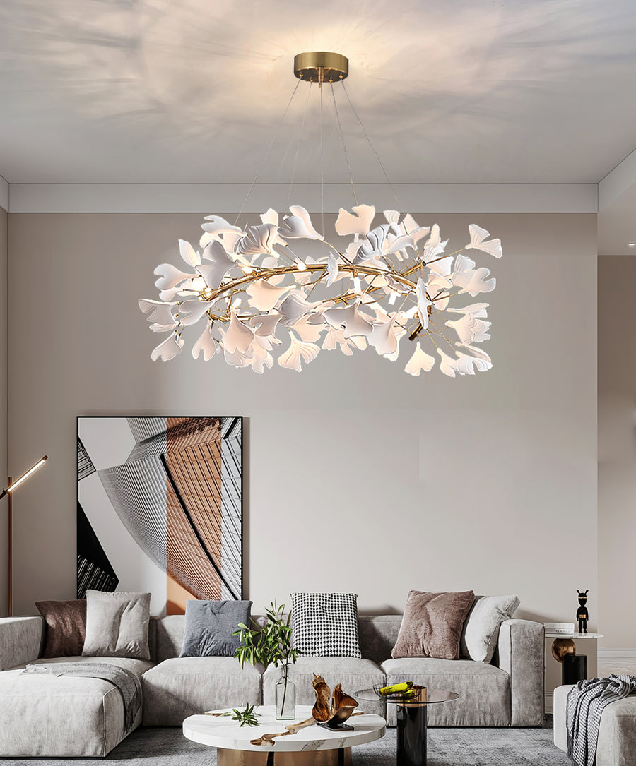 Ginkgo Chandelier O – detail 7