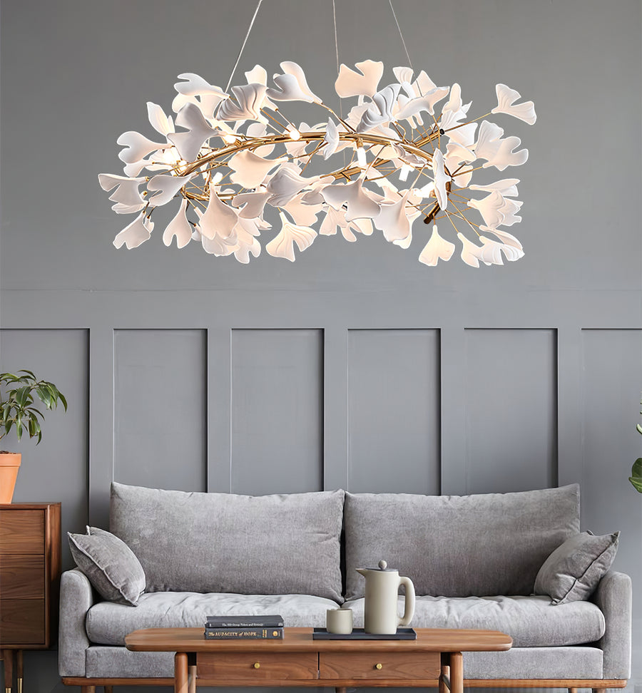 Ginkgo Chandelier O – detail 3