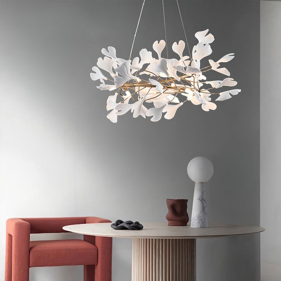 Ginkgo Chandelier O – detail 4