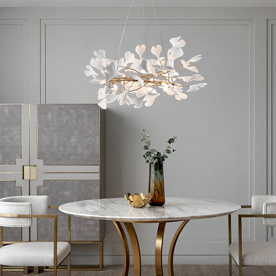 Ginkgo Chandelier O – detail 5