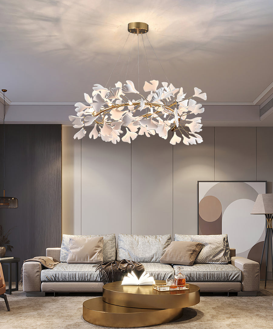 Ginkgo Chandelier O – detail 6