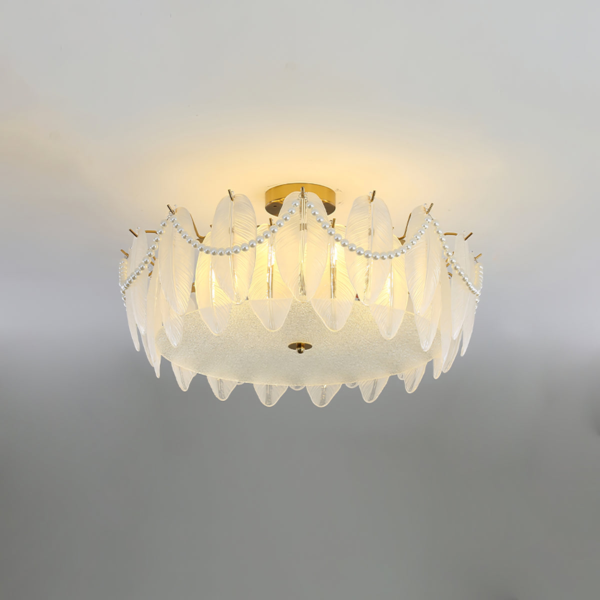 Glass Feather Chandeliers – detail 21