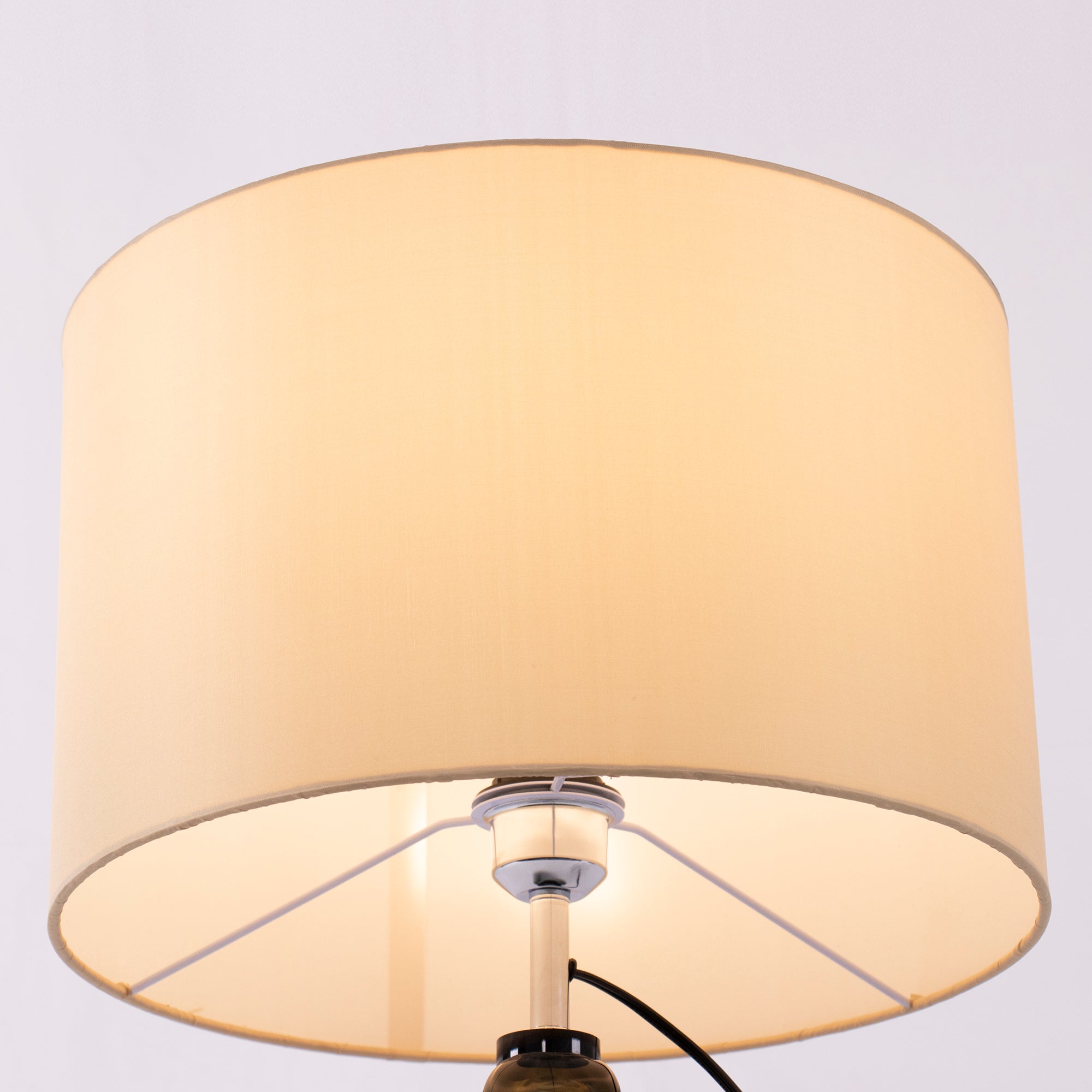 Glazed Crystal Table Lamp
