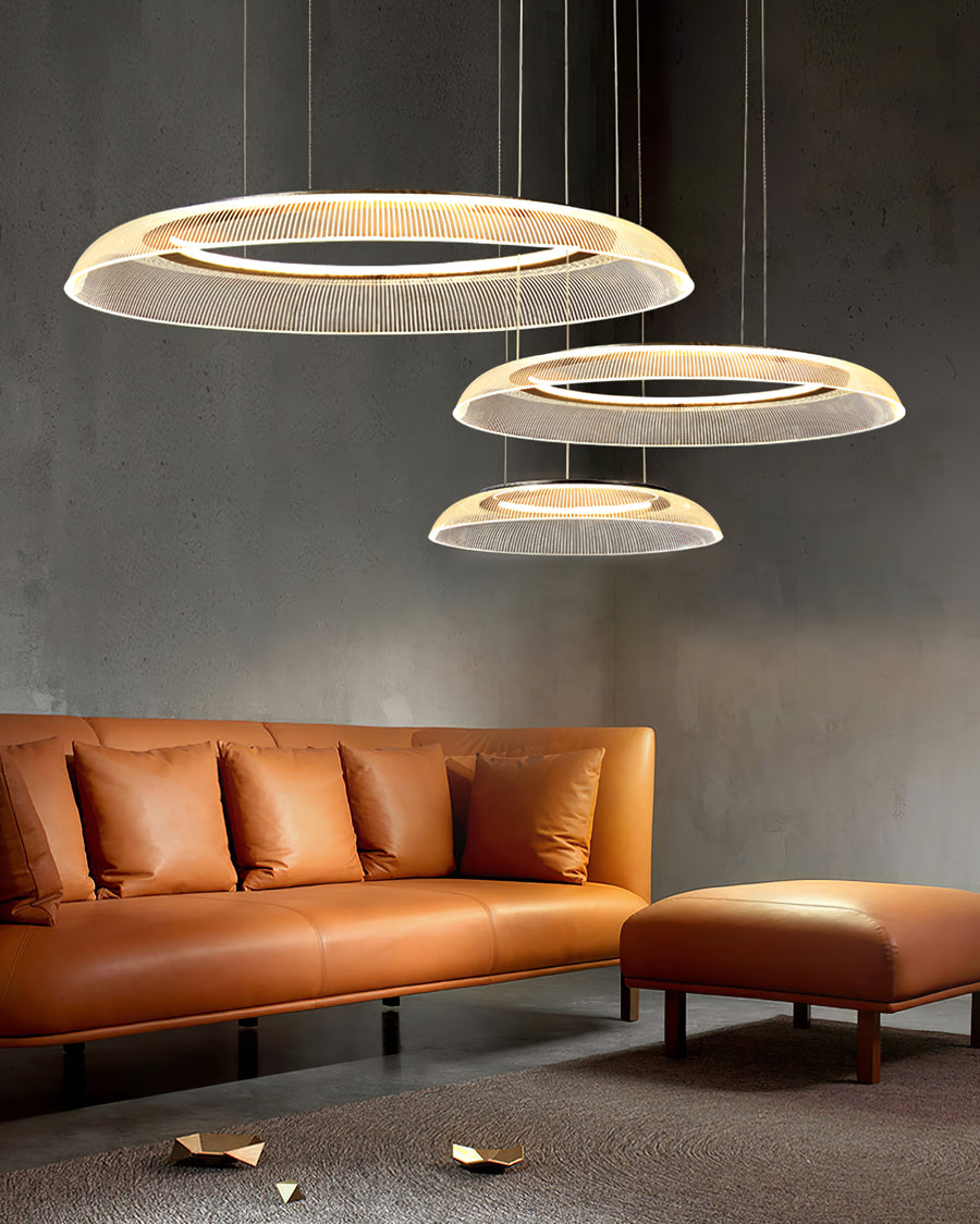 Graduated Circle Chandelier – detail 3
