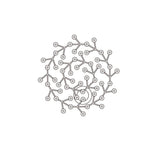 Round 54heads Dia 90cm x H 10cm / ∅ 35.4″ x H 3.94″
