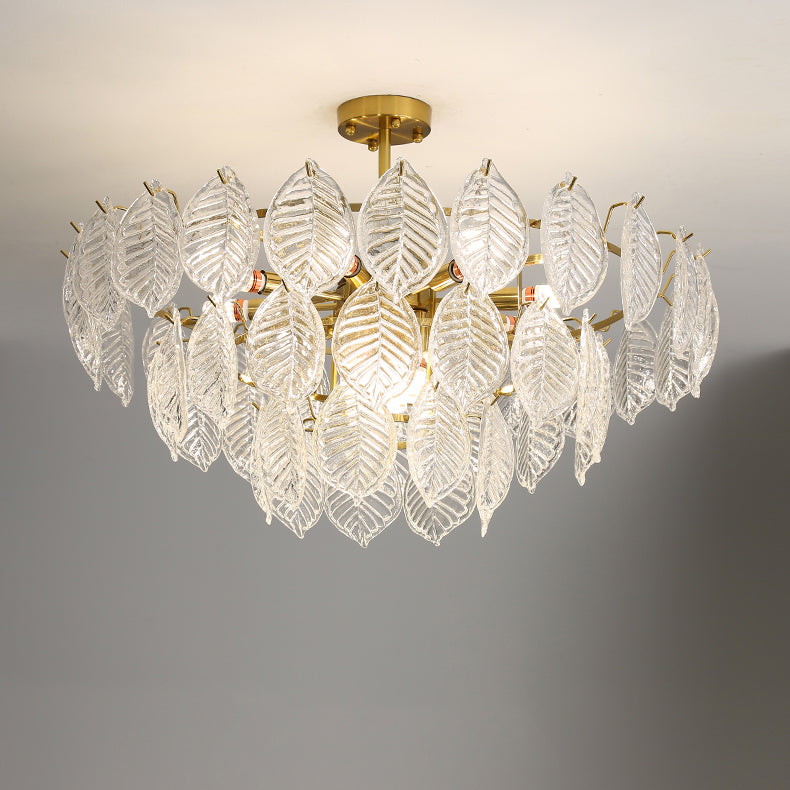 Leaf Glass Chandelier – detail 2