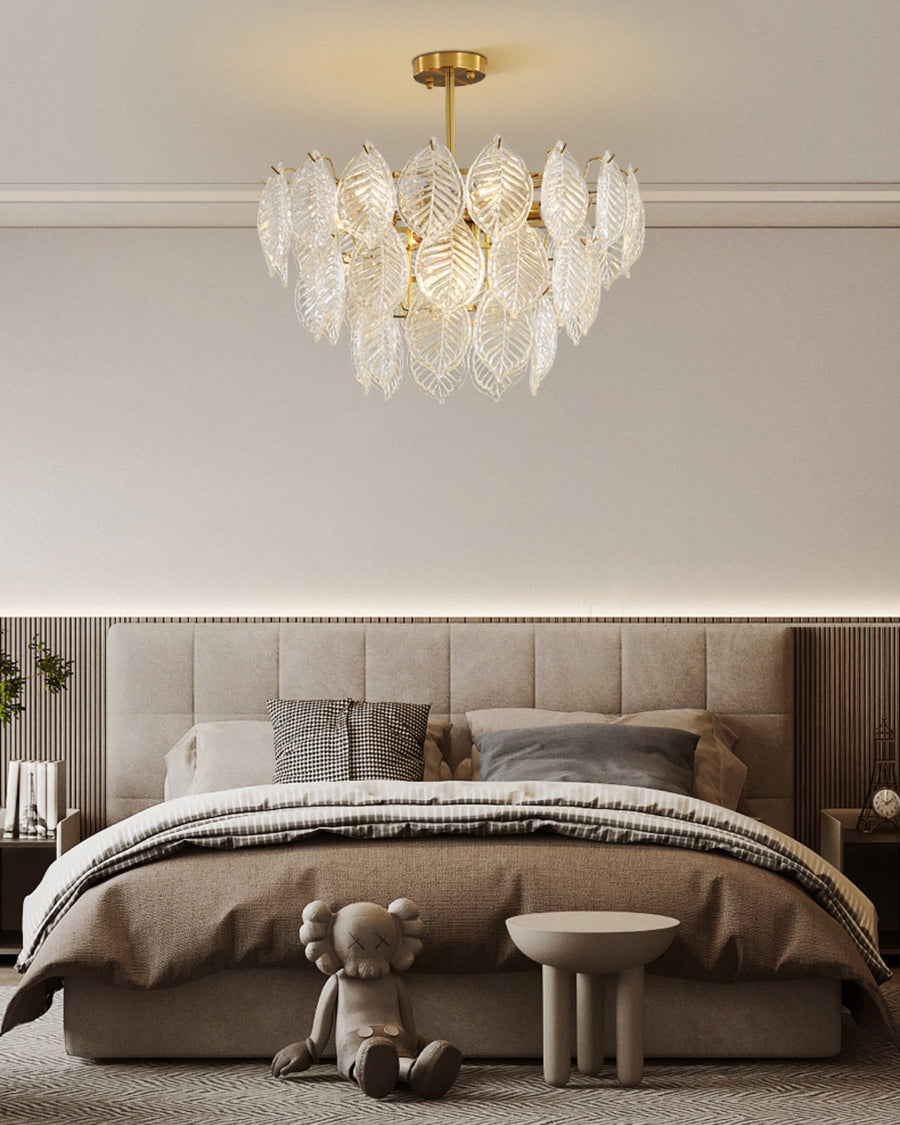 Leaf Glass Chandelier – detail 4