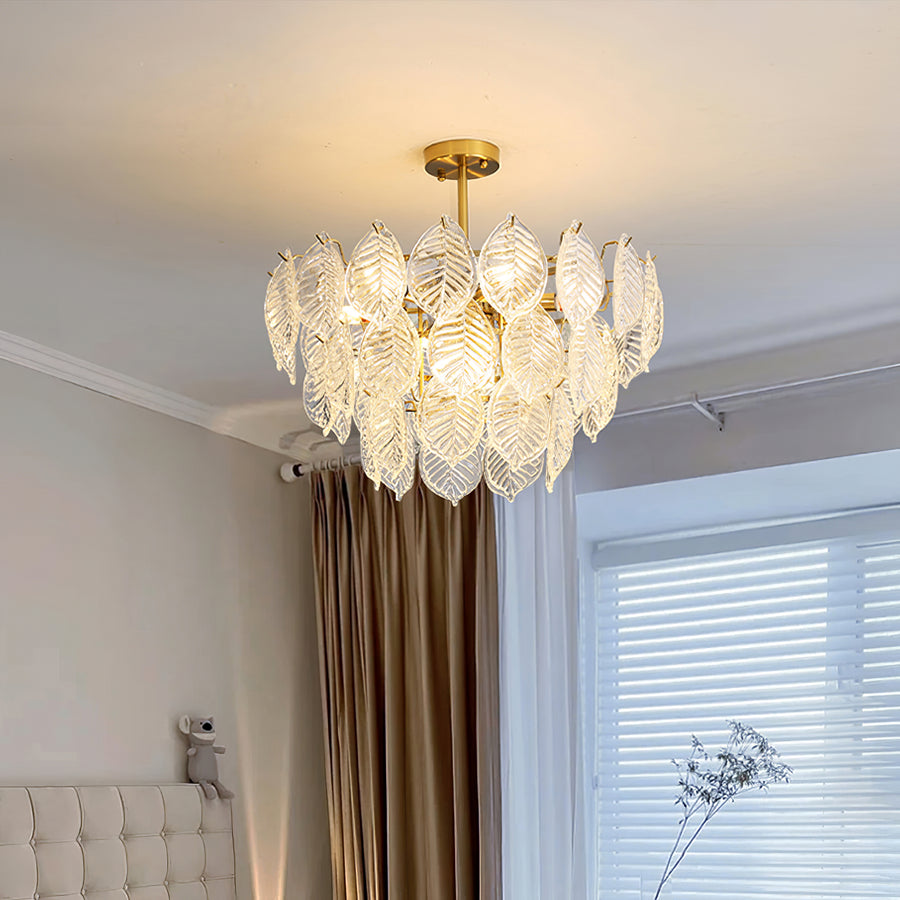 Leaf Glass Chandelier – detail 5