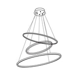 3 Tiers 30cm + 40cm + 60cm