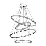 4 Tiers 40cm + 60cm + 80cm + 100cm
