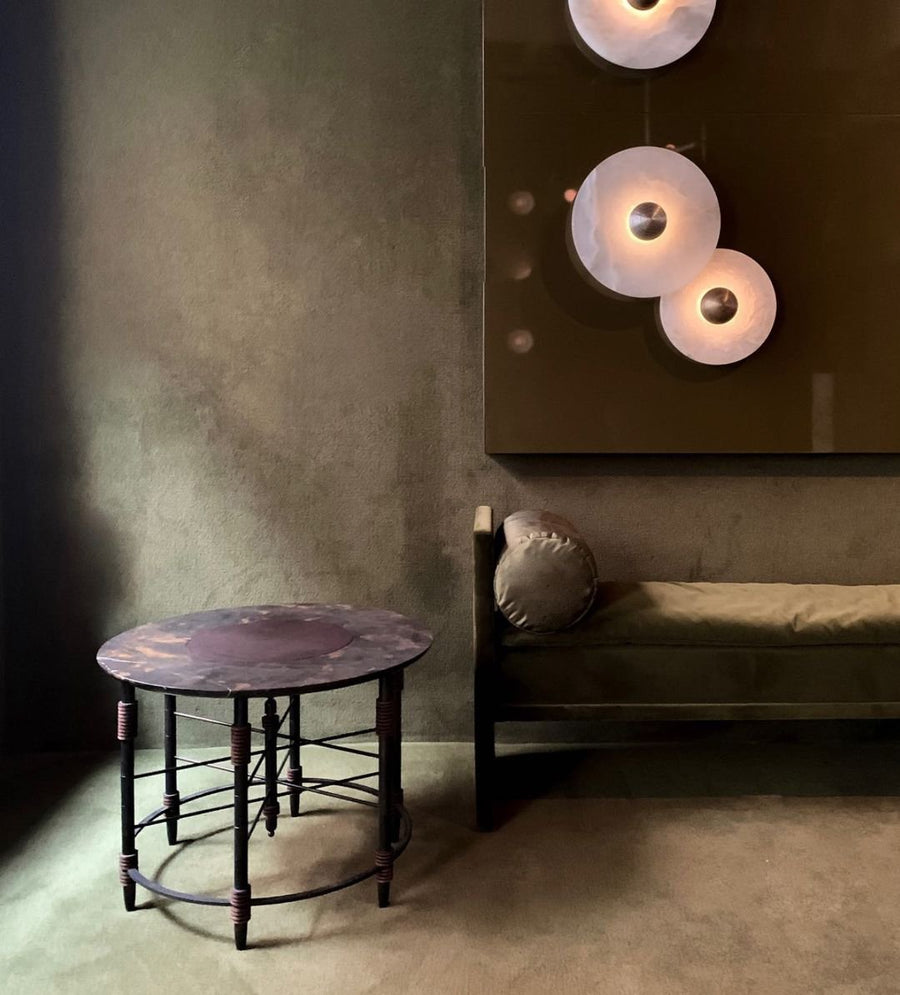 Alabaster Planes Sconce – detail 4