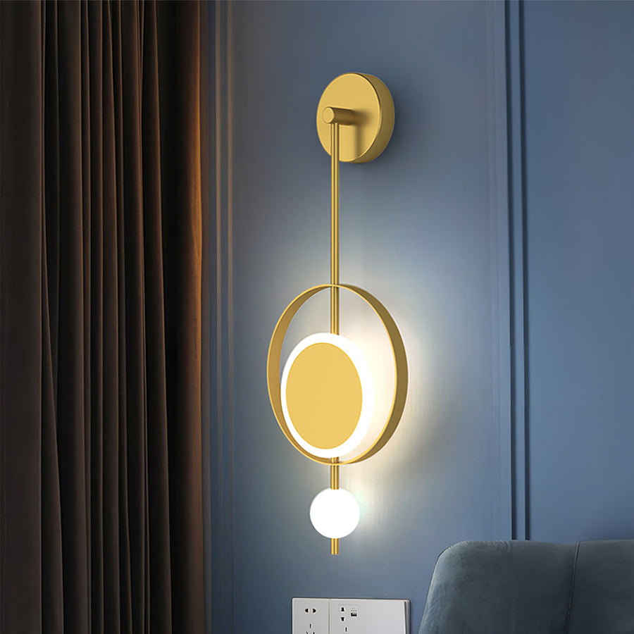 Double Rings Wall Lamp – detail 3