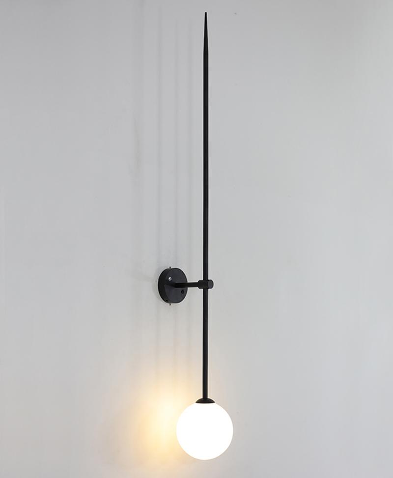 Lámpara de pared móvil