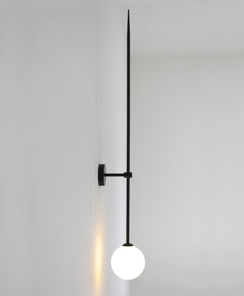 Lámpara de pared móvil
