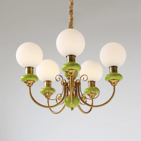 5 heads Dia 62cm x H 38cm / ∅ 24.4″ x H 14.9″