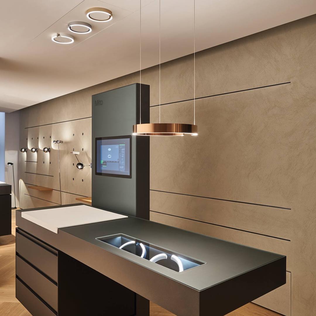Sospensione a LED ad anello aperto