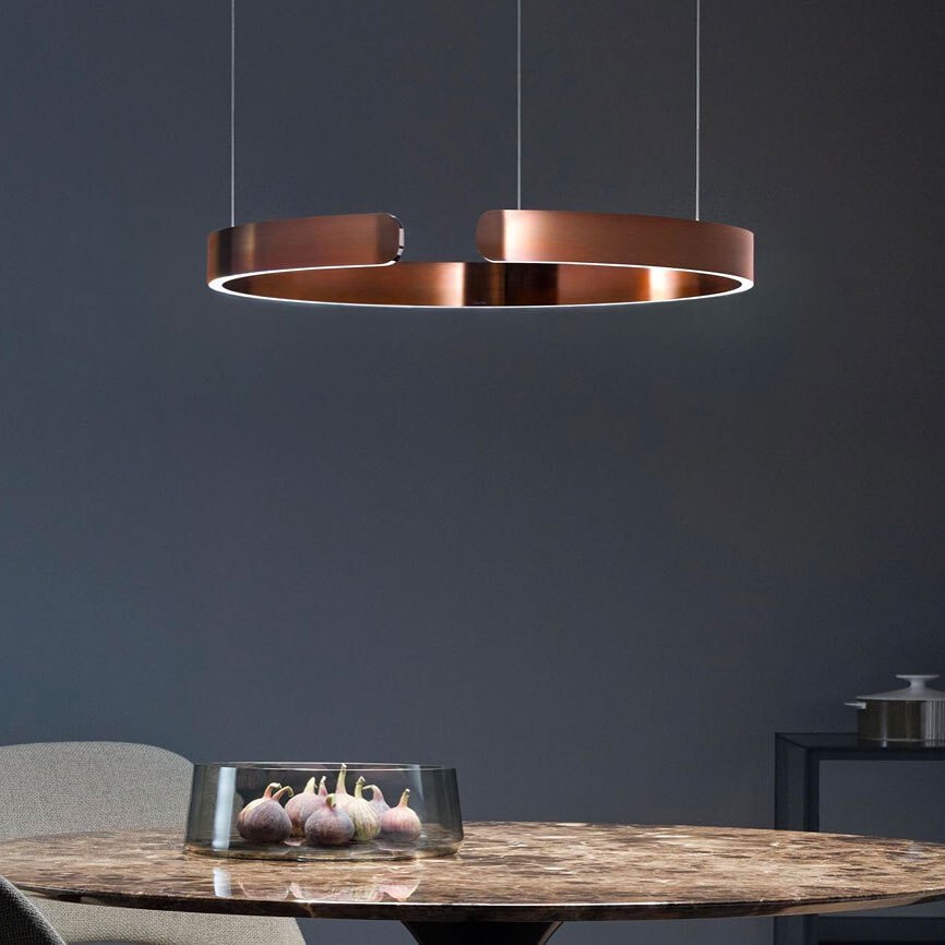Sospensione a LED ad anello aperto