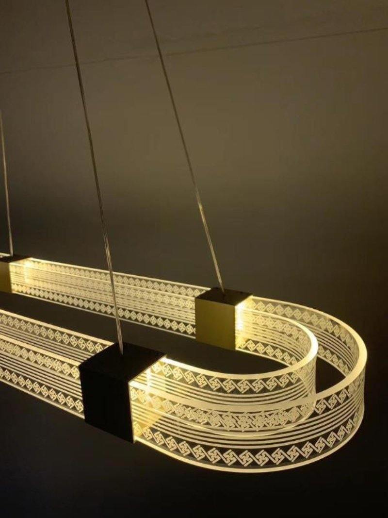 Parallel Ring LED Chandelier